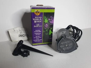 Spirit LED Lightshow Projection Whirl-A- Motion Halloween Green Purple Witches - Picture 1 of 10