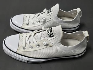 Converse Chuck Taylor All Star 565490F Shoreline Strick weiß/schwarz Schuhe Größe 8 - Bild 1 von 17
