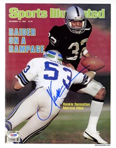 Marcus Allen SIGNED 11x14 Sports Illustrated Print Raiders PSA/DNA AUTOGRAPHED - Picture 1 of 1