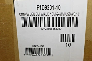 Belkin F1D9201-10 OmniView DVI KVM Cables with Audio, 10 feet, USB/DVI (10/BOX) - Picture 1 of 11