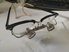 Antique Carl Zeiss Jena Magnifier Eyeglasses 2X Surgeons Loupe w O/Case