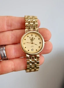 Vintage Dum Dum Pops Candy Drum Advertising Wrist Watch Stainless Steel Japan - Picture 1 of 10