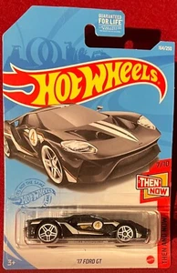 HOT WHEELS THEN AND NOW '17 FORD GT BLACK 164/250 . SEE COMBINED OFFERS! - Picture 1 of 1