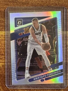 2021-22 Panini Donruss Optic #18 Kristaps Porzingis Holo Prizm Mavericks - Picture 1 of 2