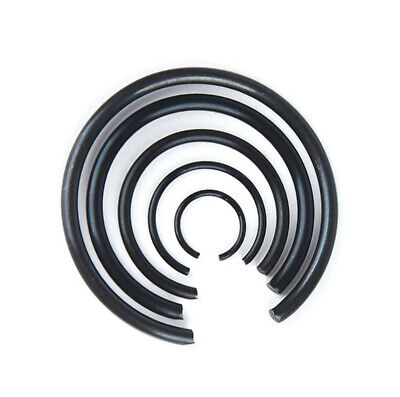 Retaining Rings Round Wire Circlip Clip For Bores Snap Ring 70Mn Manganese Steel • 2.05$
