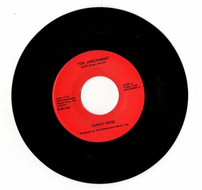 1986 45 об/мин Oh, Arkansas Terry Rose & Instrumental от Klaff/Weinstein Music - Изображение 1 из 2