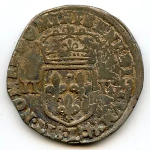Henri IV (1589-1610) Quarter Ecu 1604 L Bayonne - Picture 1 of 2