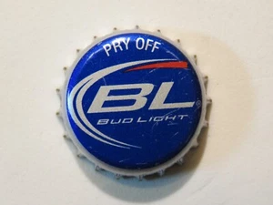 BEER Bottle Crown Cap ~ BUDWEISER Bud Light ** Add'l Caps $0.25 S&H Worldwide - Picture 1 of 2