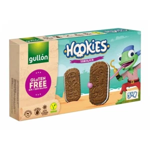 Gullon Hookies Sandwich gefüllt mit Sahne glutenfrei - 230g LECKER - Bild 1 von 2