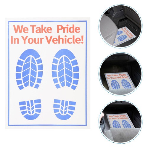 40 Sheets Car Paper Mats Seat Repair Kit Fabric Floor Foot Automotive