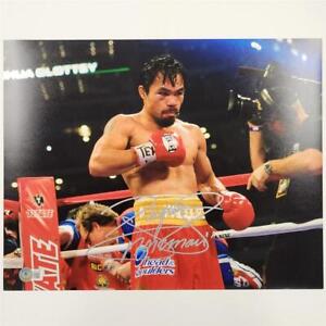 Manny Pacquiao signed 11x14 Photo Boxing autograph (B) ~ Beckett BAS Holo