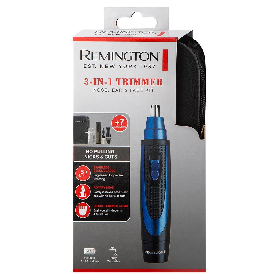 Remington 3 in 1 Trimmer Nose Ear and Face Kit - image 1 of 1