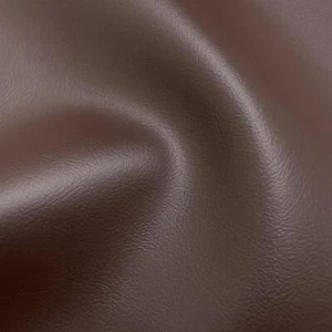 Faux Leather Fire Retardant Upholstery Vinyl Fabric Brown - Picture 1 of 1