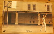 Original 1981 Nike Poster "GOIN HOME” Paul Westphal 22 X 36, NOS, Rare Poster!