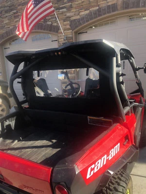 CanAm COMMANDER/MAVERICK 1000 and 800 DPS REAR WINDOW/DUST BARRIER - Image 1 of 4