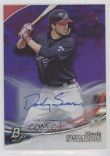 2016 Bowman Platinum Top Prospects Auto Purple /150 Dansby Swanson #TPA-DS Auto
