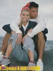 Nick Lachey Jessica Simpson Nick Carter 98 Degrees teen magazine pinup clipping