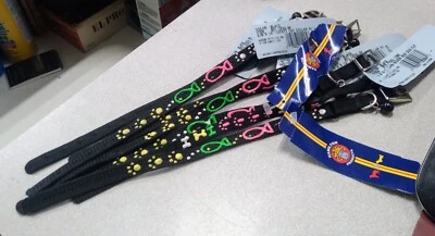 Hamilton Squiggles 3/8" x 12" Small Dog/Cat Collar - Lot of 7 - Image 1 of 4