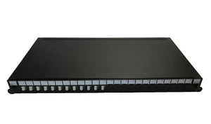 24 Port LC Single Mode Fibre Optic Patch Panel With 12 Ports Populated (23) - Photo 1/2