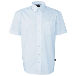 Herren Kurzarm Hemd Hell Blau Größe S 37/38 Brusttasche Kentkragen NEU OVP JT´s - Bild 1 von 1