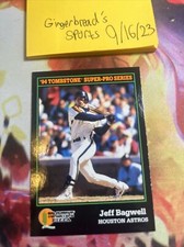 1994 Tombstone Pizza Super-Pro Series Score #1 Jeff Bagwell Houston Astros EXM