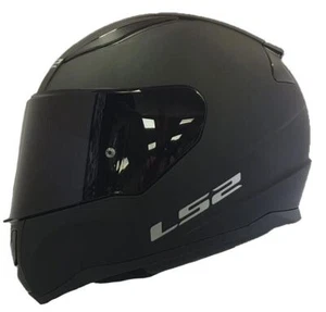 LS2 FF353 RAPID FULL FACE  MOTORBIKE CRASH HELMET MATT BLACK OPTIONAL DARK VISOR - Picture 1 of 6