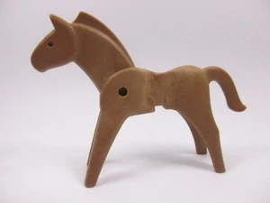PLAYMOBIL Cheval Marron Clair 3037 3240x 3243x 3244x 3278x 3407 3408 3483 3803 - Picture 1 of 2