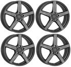 4 Dezent TY graphite wheels 6.5Jx16 4x100 for Lada Vesta 16 Inch rims