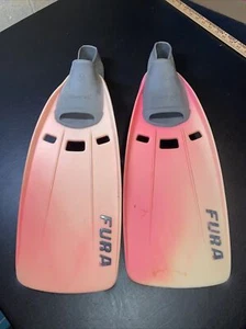 Nemrod Fuba Swimming Fins Size 6-8 - Picture 1 of 3