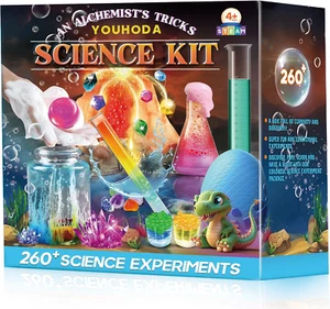 260+ Science Experiments - over 120 Pcs Science Kits for Kids Age 5-7-9-12, B... - Picture 1 of 1