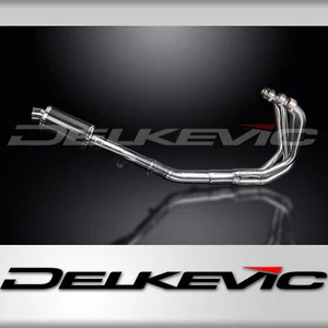 Suzuki GSF650 Bandit 2008-2014 Complete Exhaust 4-1 9" Oval Carbon Muffler - Bild 1 von 5