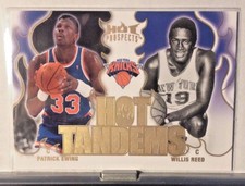 2008-09 FLEER HOT PROSPECTS HOT TANDEMS #HT-12 EWING AND REED     WM11