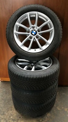 4 BMW Winterräder Styling 378 205/55 R16 BMW 1er F20 F21 2er F22 F23 6-7mm DOT18 - Bild 1 von 2