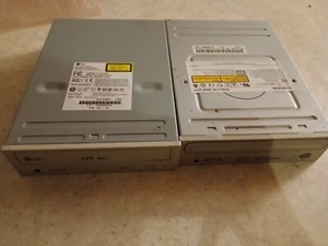2 x CD Laufwerke / Brenner Guter Zustand PC, Computer Sammler LG & Samsung - Bild 1 von 5