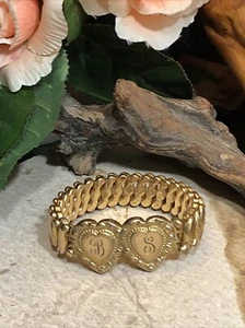 33. Victorian Double Heart Sweetheart GF USA Carmen The DFB Co Expansion Bracelet - Bild 1 von 15