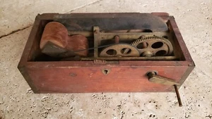 Antik Vintage Davis & Kidder elektromagnetische mechanische Schocktherapie Maschine - Bild 1 von 10