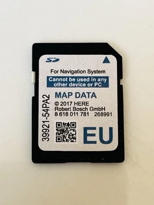 Genuine SUZUKI 39921-54PA2 SAT NAV SD CARD - Image 1 of 4