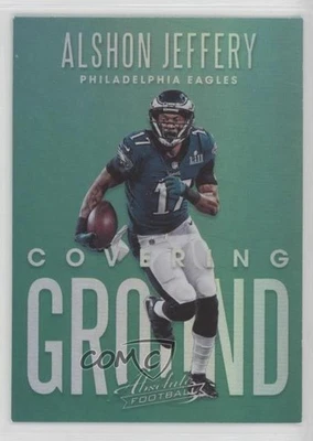 2018 Panini Absolute Covering Ground Alshon Jeffery #CG-AJ - Image 1 of 2