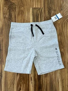 NWT Spyder Big Boys Gray Sweat Shorts Size XL 18/20 Spider - Picture 1 of 5
