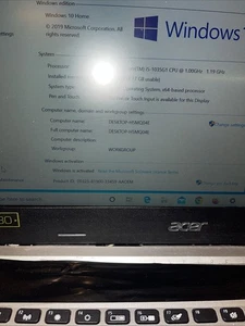 ACER Aspire 5 Intel Core I5 10th Gen 8gb 256nvne Tatty Faulty Spare Repair - Picture 1 of 8