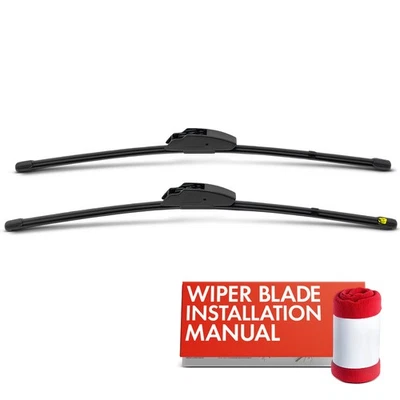 2x Front 19" & 19"Windshield Wiper Blades for Nissan Frontier 1998-2004 Xterra - Image 1 of 4