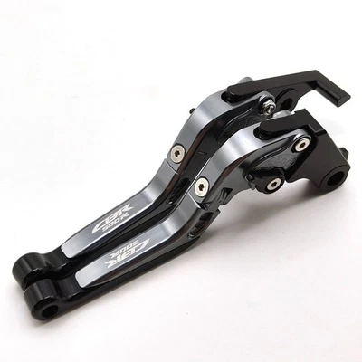 Palancas de freno embrague plegables ajustables CNC para Honda CBR500R 2013-2022 CBR 500R Foto 1 de 4