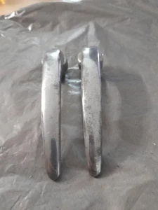 Coppia Maniglie Interne Sportelli Fiat 600 D Originali Zama - Picture 1 of 3
