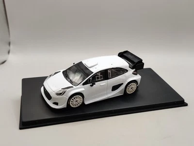 Rarissima auto di prova Ford Puma Rally1 bianca normale 1:43!! - Immagine 1 di 4
