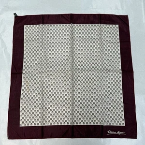 Vintage authentisch Etienne Aigner italienisch hergestellt 23" Seidentuch Taschentuch Fleck - Bild 1 von 12