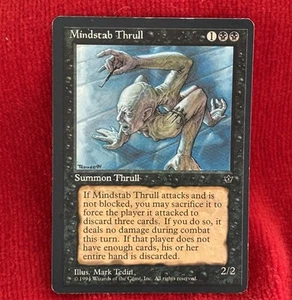 MTG Mindstab Thrull Core Set 5th Edition Regular Black - Picture 1 of 2