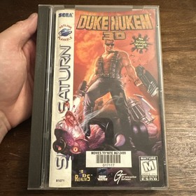 Duke Nukem 3D (Sega Saturn, 1997) Complete CIB - Tested - Authentic