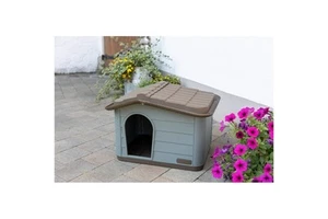 Katzenhaus Hundehütte (kleine Hunde) für innen & außen PAOLA Eco Kerbl recycelt - Imagen 1 de 8