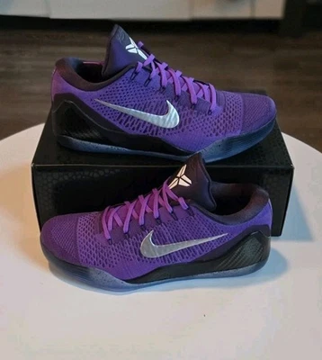 Nike Kobe 9 Elite Low Protro Moonwalker púrpura uva IM0465-500 para hombre talla 12” Foto 1 de 4