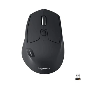 Black Input Mouse for Personal Computers Discontinued Model One Size - Picture 1 of 9